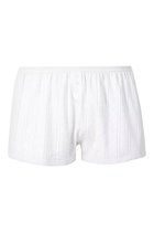 The Cotton Pointelle Shorts